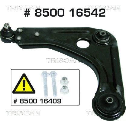 Control/Trailing Arm, wheel suspension (8500 16542)