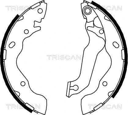 Brake Shoe Set (8100 43013)