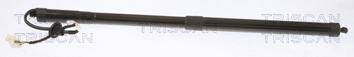 Gas Spring, boot/cargo area (8710 40301)