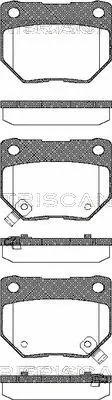 Brake Pad Set, disc brake (8110 14028)