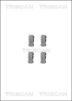 Accessory Kit, disc brake pad (8105 411605)