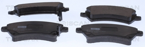 Brake Pad Set, disc brake (8110 13058)