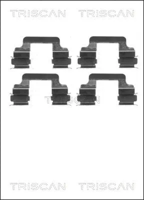Accessory Kit, disc brake pad (8105 101630)