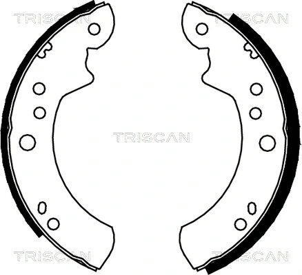 Brake Shoe Set (8100 16443)