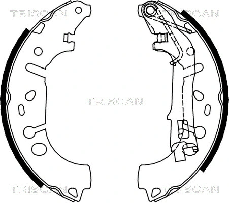 Brake Shoe Set (8100 10012)