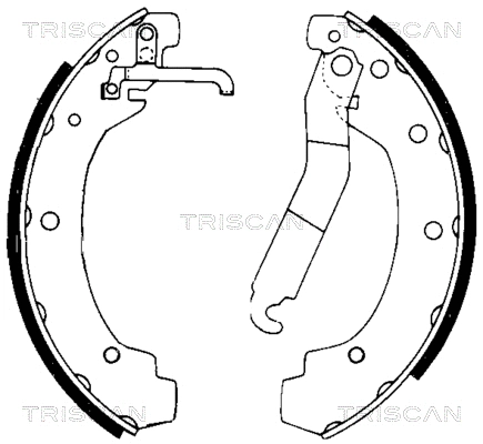 Brake Shoe Set (8100 29004)