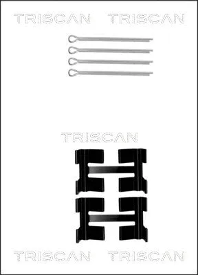 Accessory Kit, disc brake pad (8105 171002)