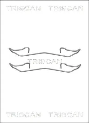 Accessory Kit, disc brake pad (8105 161617)