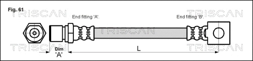 Brake Hose (8150 24107)