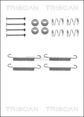 Accessory Kit, parking brake shoes