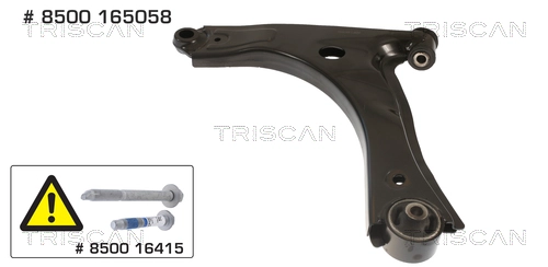 Control/Trailing Arm, wheel suspension (8500 165058)