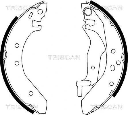Brake Shoe Set (8100 10527)