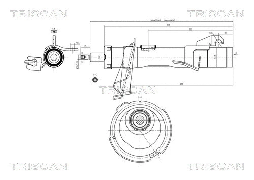 Shock Absorber (8705 27103)