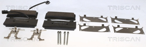 Brake Pad Set, disc brake (8110 12029)