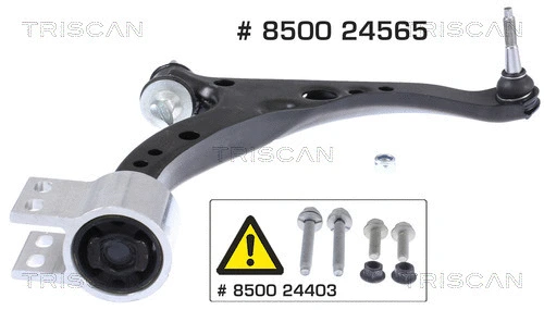 Control/Trailing Arm, wheel suspension (8500 24565)