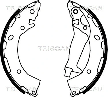 Brake Shoe Set (8100 43024)