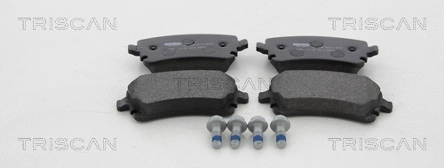 Brake Pad Set, disc brake (8110 29090)