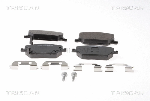 Brake Pad Set, disc brake (8110 10793)