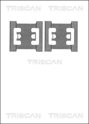 Accessory Kit, disc brake pad (8105 101643)