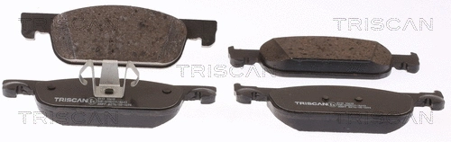 Brake Pad Set, disc brake (8110 10610)