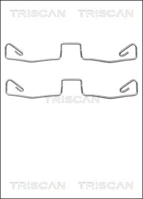 Accessory Kit, disc brake pad (8105 291602)