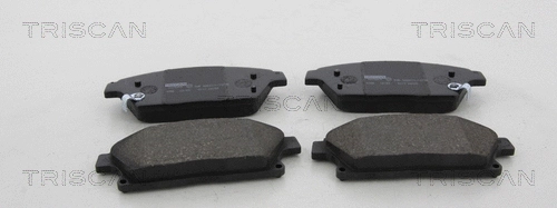 Brake Pad Set, disc brake (8110 24039)