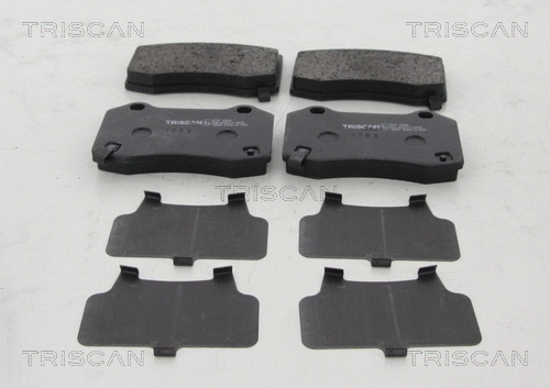 Brake Pad Set, disc brake (8110 10606)