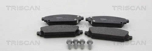 Brake Pad Set, disc brake (8110 40066)