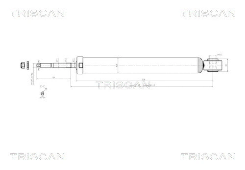 Shock Absorber (8705 10206)