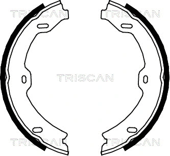 Brake Shoe Set, parking brake (8100 23031)