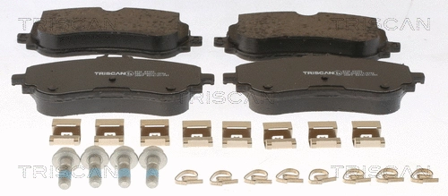 Brake Pad Set, disc brake (8110 29193)
