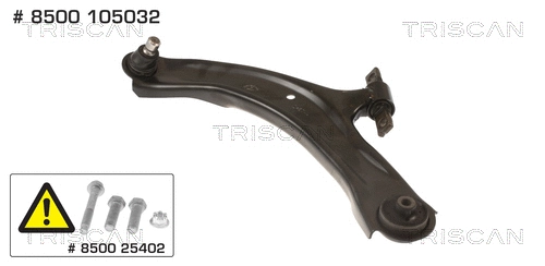 Control/Trailing Arm, wheel suspension (8500 105032)
