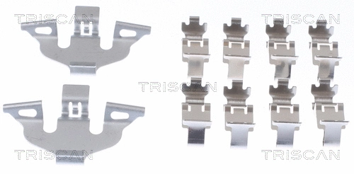 Accessory Kit, disc brake pad (8105 291619)