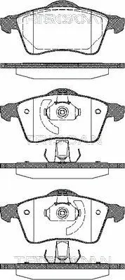 Brake Pad Set, disc brake (8110 29013)