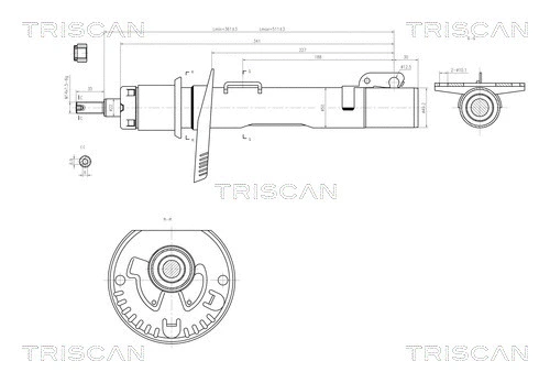 Shock Absorber (8705 29102)