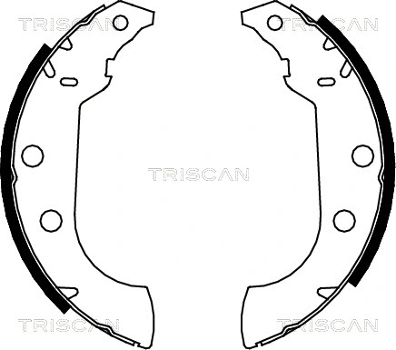 Brake Shoe Set (8100 10489)