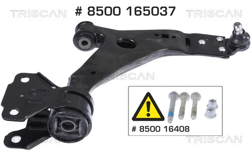 Control/Trailing Arm, wheel suspension (8500 165037)