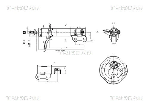 Shock Absorber (8705 43104)