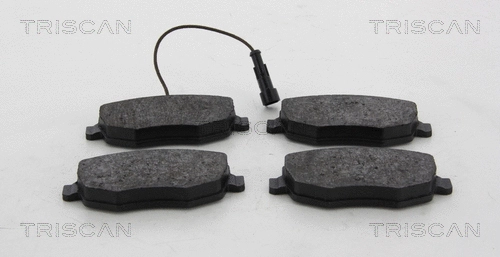 Brake Pad Set, disc brake (8110 15061)