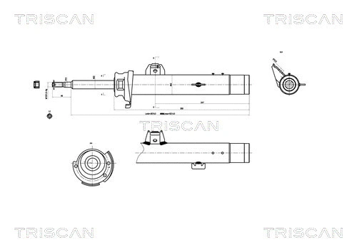 Shock Absorber (8705 11102)