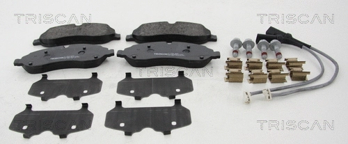 Brake Pad Set, disc brake (8110 16034)