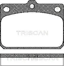 Brake Pad Set, disc brake (8110 10027)