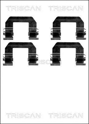 Accessory Kit, disc brake pad (8105 181006)