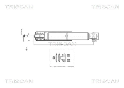 Shock Absorber (8705 24205)