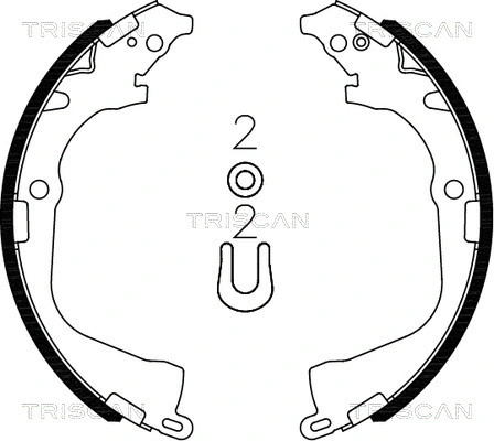 Brake Shoe Set (8100 29003)