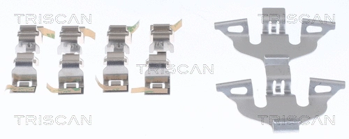 Accessory Kit, disc brake pad (8105 291622)