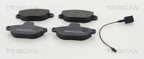 Brake Pad Set, disc brake (8110 15051)