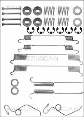 Accessory Kit, brake shoes (8105 162510)
