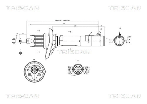 Shock Absorber (8705 29103)