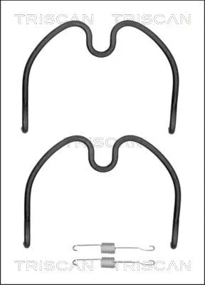 Accessory Kit, brake shoes (8105 102607)